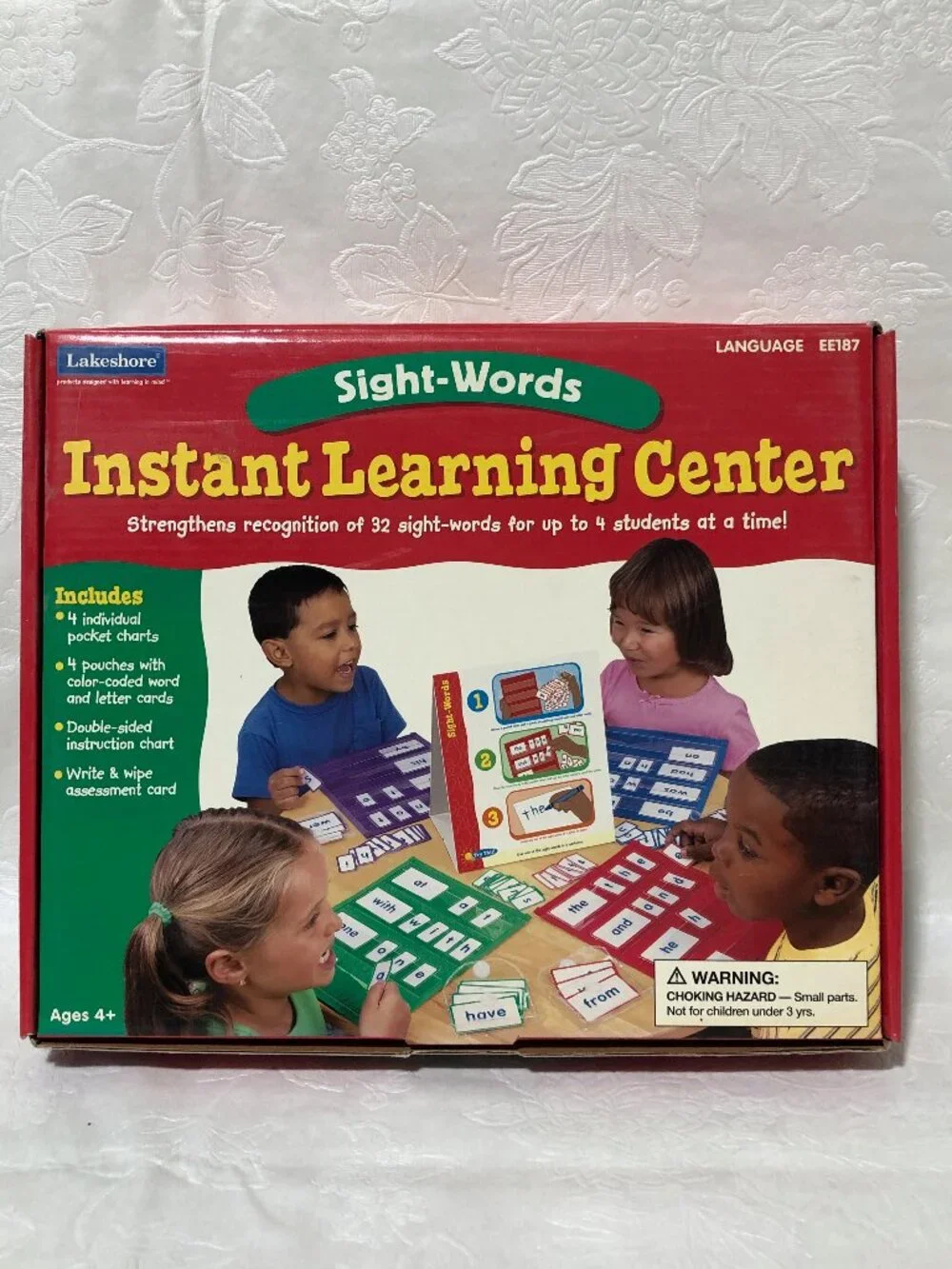 Lakeshore Sight Words Instant Learning Center Educational Homeschool Language